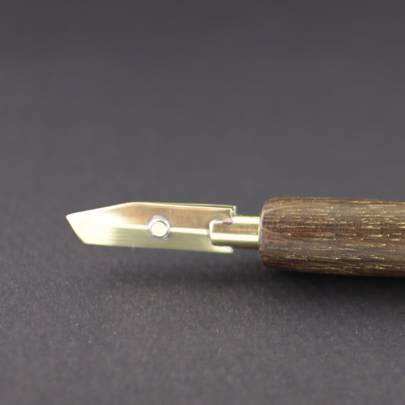 Рейсфедер Скальпель Calligraphica Ruling Pen Scalpel, дуб/латунь
