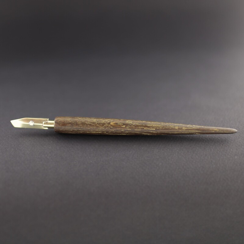 Рейсфедер Скальпель Calligraphica Ruling Pen Scalpel, дуб/латунь