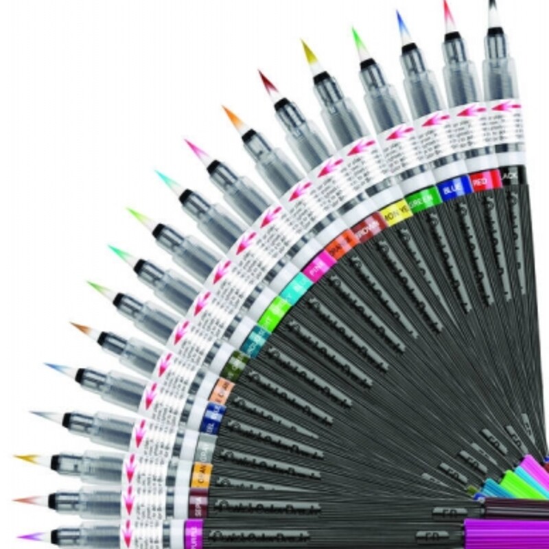 Брашпен Pentel Colour Brush, все цвета
