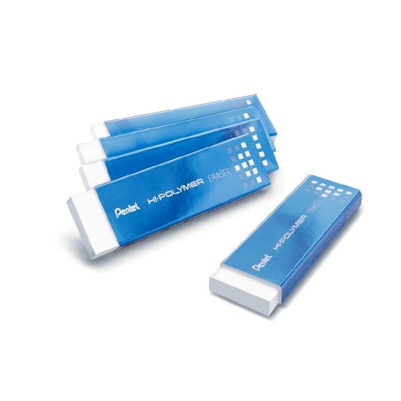 Ластик тонкий Pentel HI-Polymer Slim Eraser, 65x18x4,5 мм