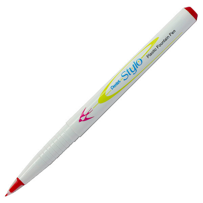 Ручка с пластиковым пером Pentel Stylo