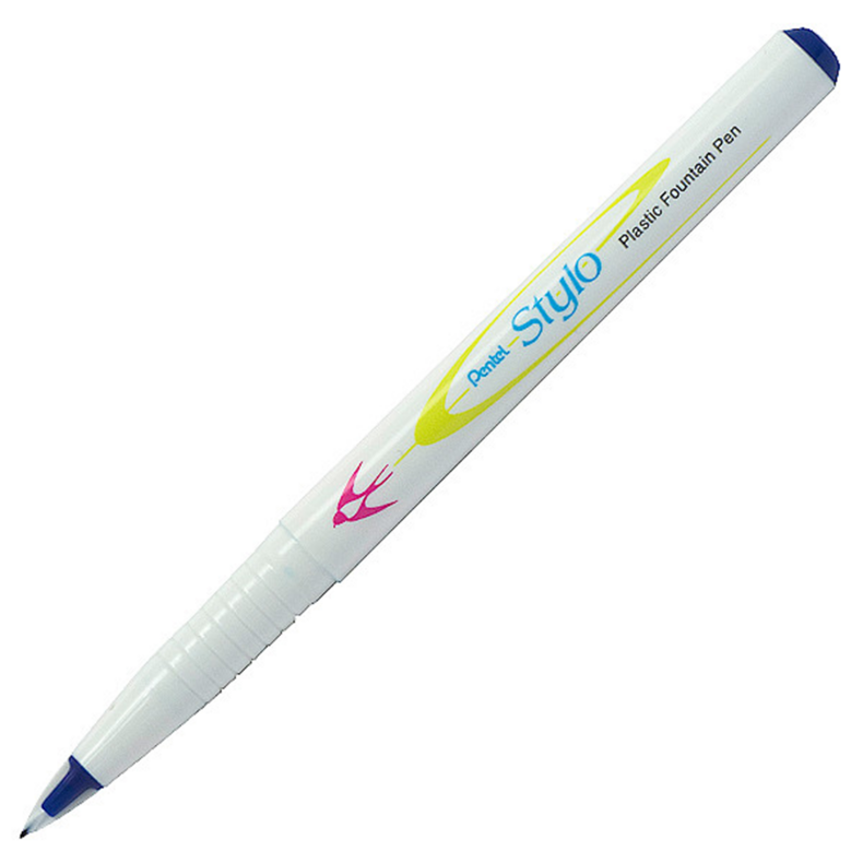 Ручка с пластиковым пером Pentel Stylo