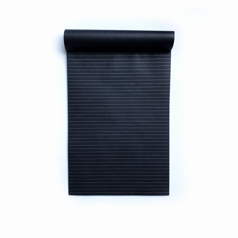 Black// Склейка Calligraphica Shop с чёрной линованой бумагой для практики //instashop