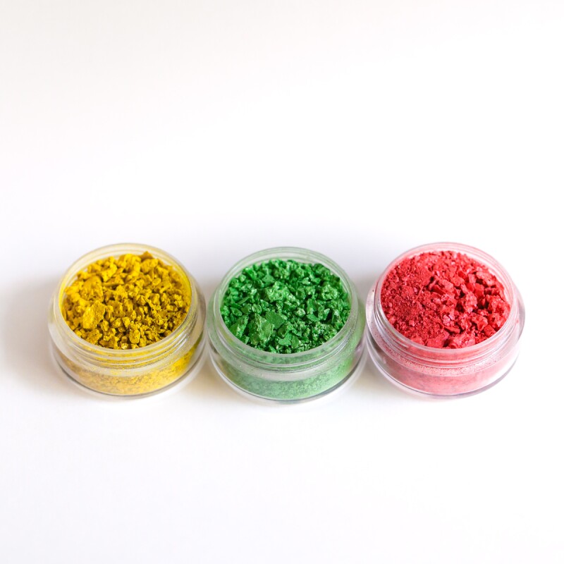 Набор акварели для каллиграфии Сalligraphica Crystals Set - Лето , 3 цвета
