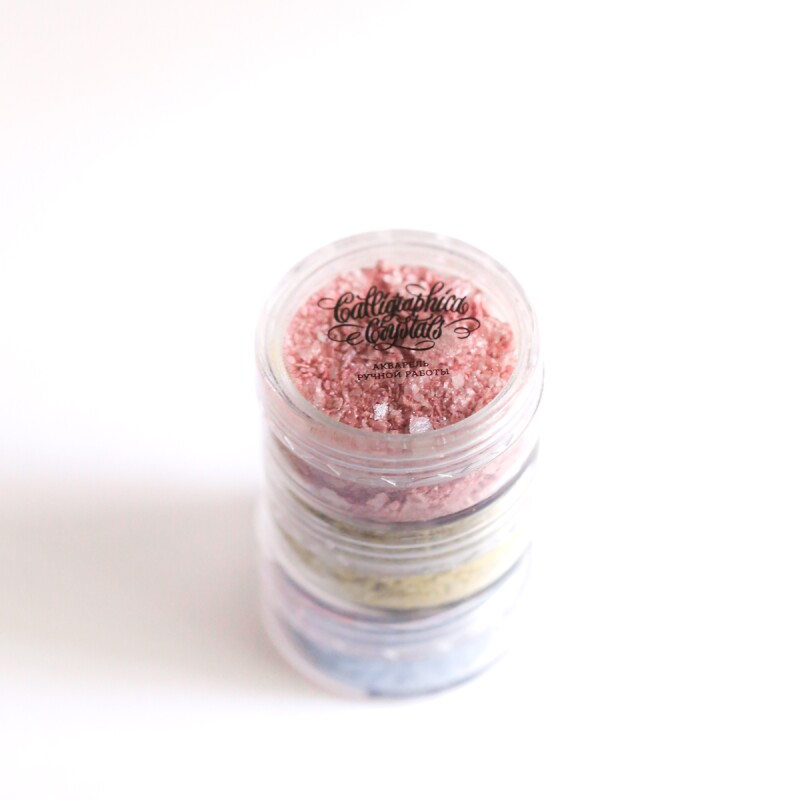 Набор акварели для каллиграфии Сalligraphica Crystals Set - Зефир , 3 цвета
