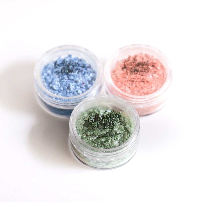 Набор акварели для каллиграфии Сalligraphica Crystals Set - Пляжный , 3 цвета