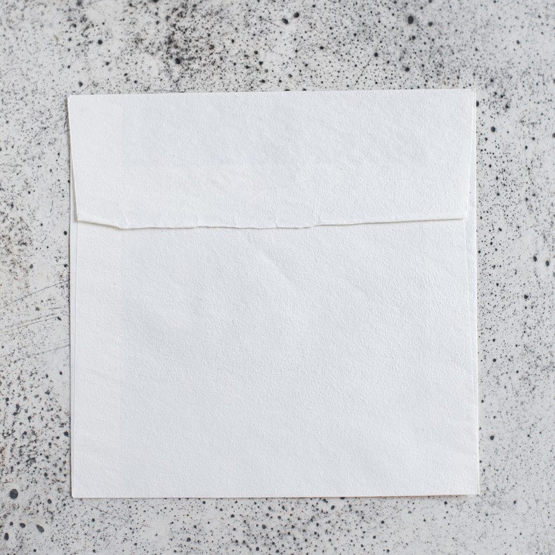 Ручная бумага Rustic, конверт 16х16