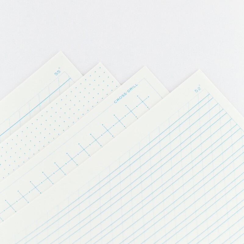 Набор линованой бумаги для каллиграфии, A4, 100 листов