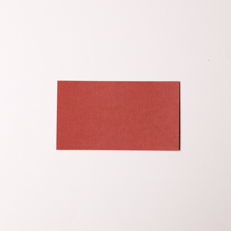 Банкетная карточка 5х9, 10 шт, красный