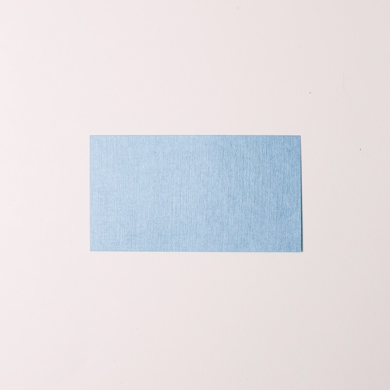 Банкетная карточка 5х9, 10 шт,  голубой