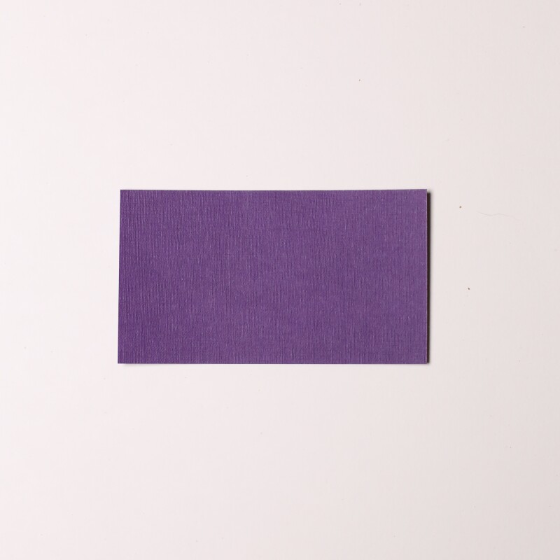 Банкетная карточка 5х9, 10 шт,  фиолетовый