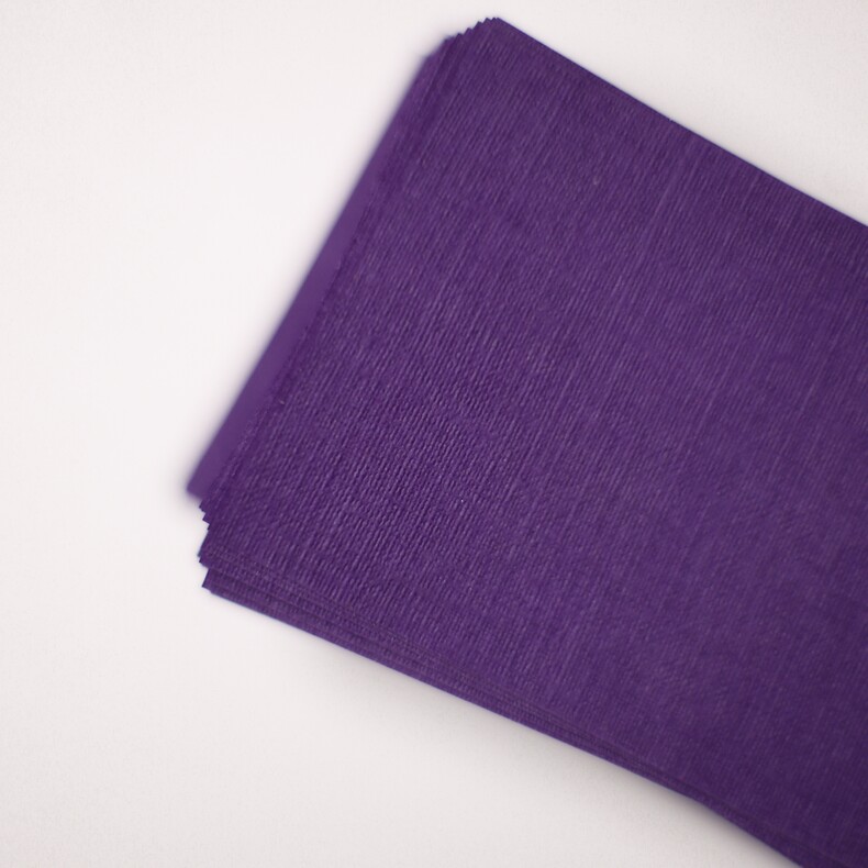 Банкетная карточка 5х9, 10 шт,  фиолетовый